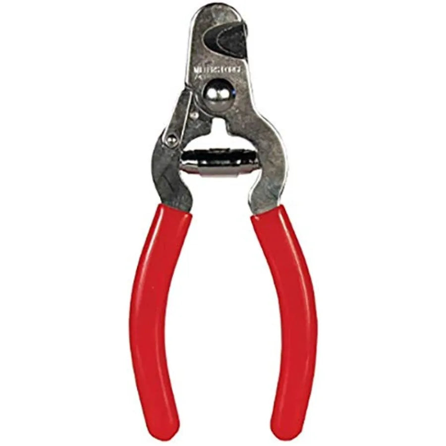 Steel Pet Nail Clipper 743C with Safety Stop Bar for Small Medium Dogs Improved Version 5 Inch