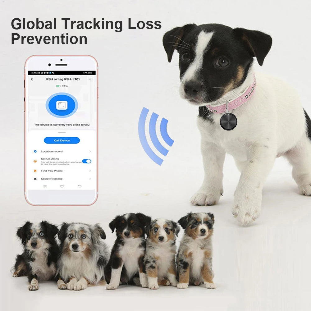 GPS Tracker for Android Item Locator Item Finder Wallet Tracker for Bags Luggage Pets & Backpack