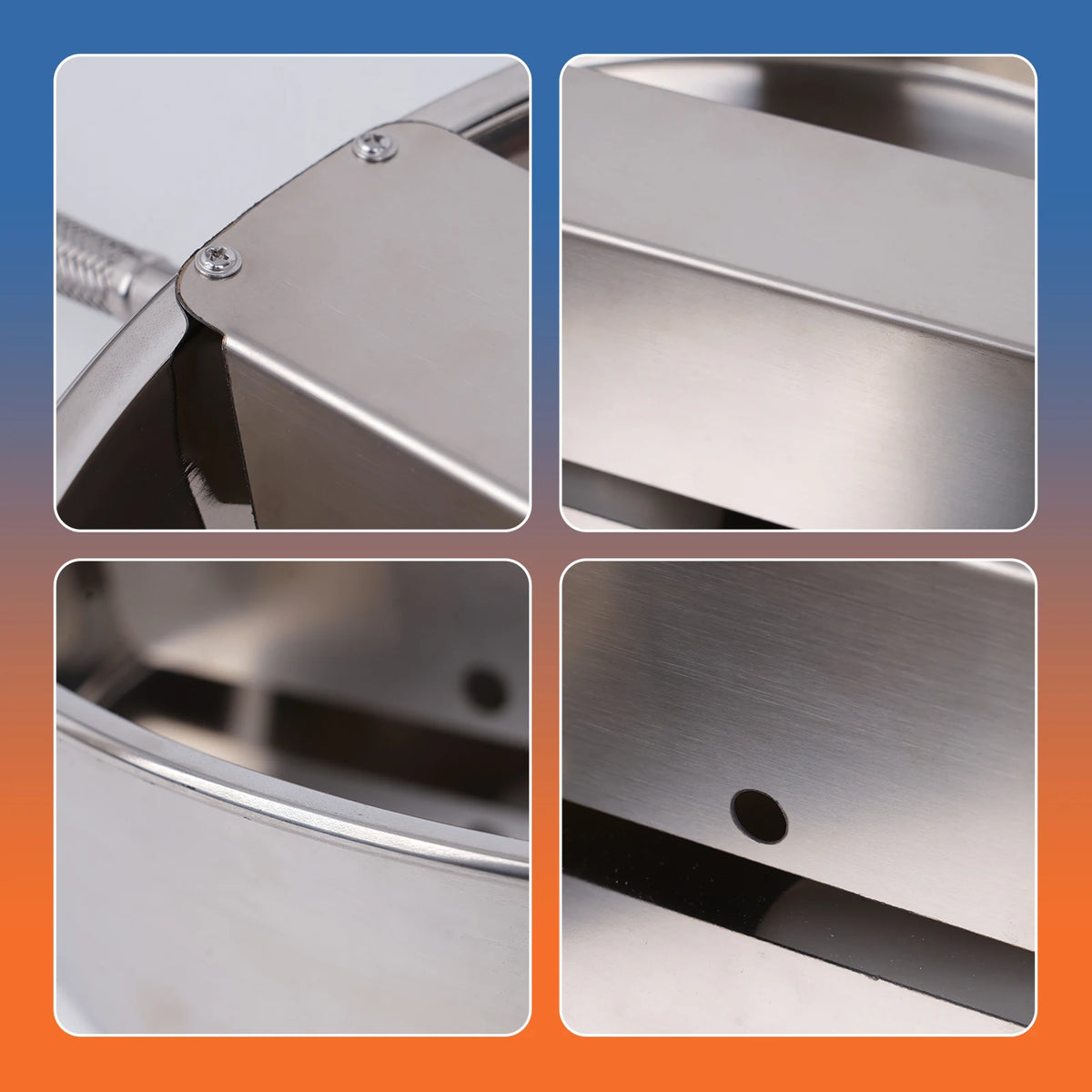 Stainless Steel Automatic Dog Water Feeding Trough Pet Water Dispenser with 100cm Pipe