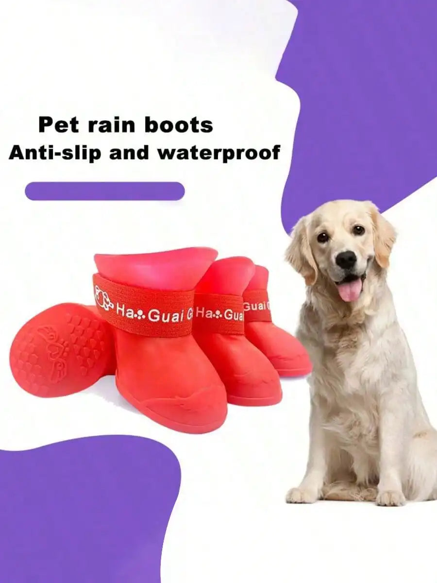 Made Of Silicone, Waterproof, Non-Slip, Durable, Soft, Flexible, Breathable, Lightweight, Easy To Put On And Take Off, Adjustable Straps For A Secure Fit, Dustproof, Mudproof, And Puncture-Proof, Cute Cartoon Patterns, Suitab