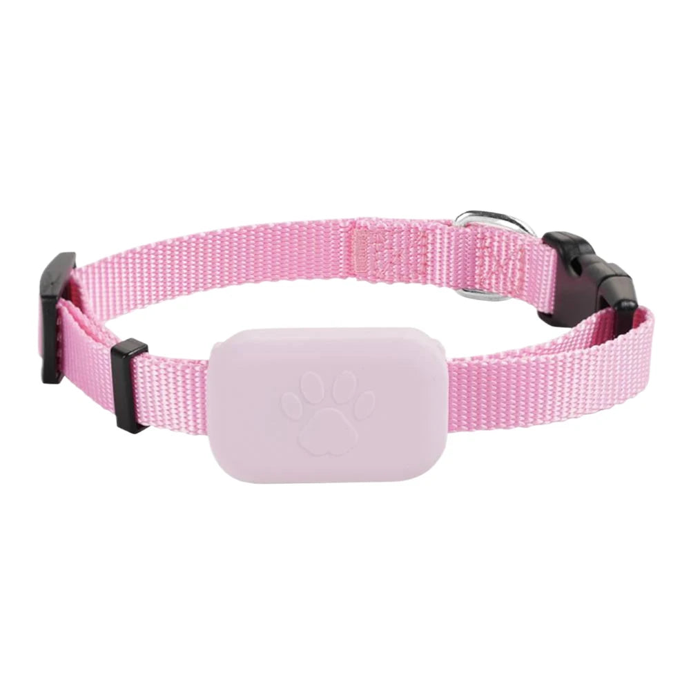 Pet GPS Tracker with Adjustable Collar Dog Tracker Smart Pet Locator Cat Tracker for Dogs and Cats