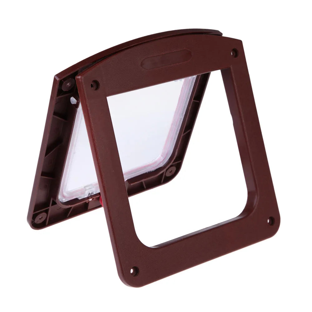 Dog Interior Door Lockable Pet Door Small Pet Gate Door Kit for Dog Cats