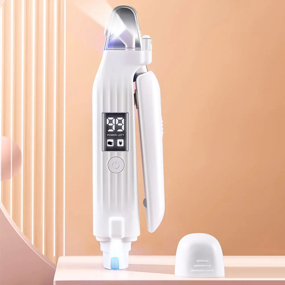 2 in 1 Electric Dog Nail Grinder and Clipper with LED Lights Pet Nail Trimmer Pet Nail Grinder for Small Medium Large Dogs/Cats