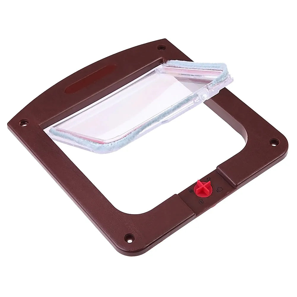 Dog Interior Door Lockable Pet Door Small Pet Gate Door Kit for Dog Cats