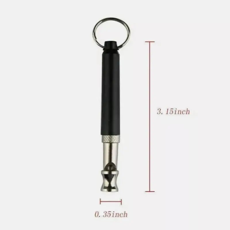 4Pcs Adjustable Pet Dogs Training Whistle Ultrasonic Sound Flute Pets Discipline Supplies Dog Training Whistle