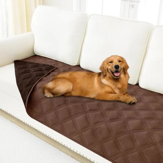 Waterpro Dog Bed Cover Blanket, St Reversible Pet Blanket, Washable Leakpro Cats Dogs Couch Cover for Sa, Couch, Furniture