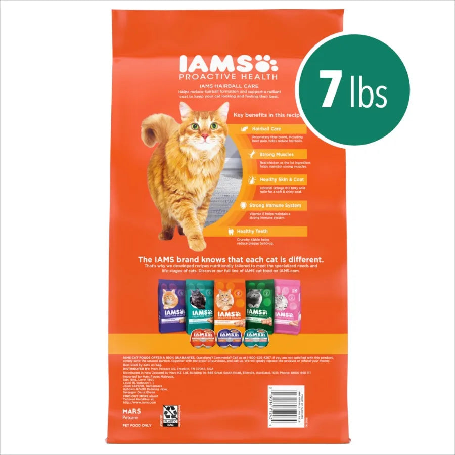 Proactive Health Chicken And Salmon Dry Cat Food, 7 Lb Bag