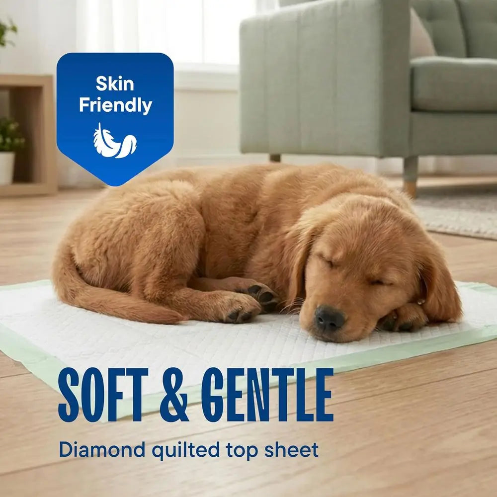 Disposable Underpads 50-Pack 17x 24 - Pee Pads or Dog, Puppy - Diaper Changing Table Pad or Baby - Incontinence Bed & Chair Line