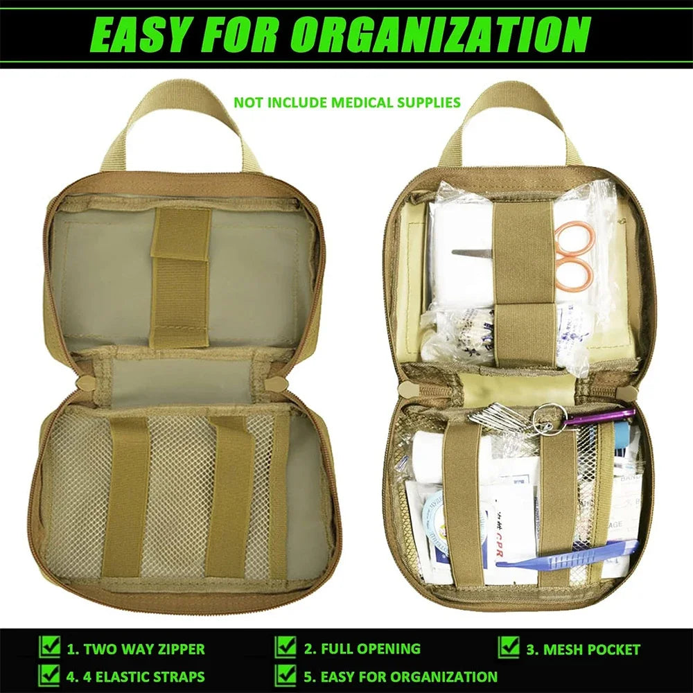 Dog Tactical Bags Set Molle Pouches Belt Attaching on Harness Sticker Military Dog Training Bags For Large Dogs Accessories