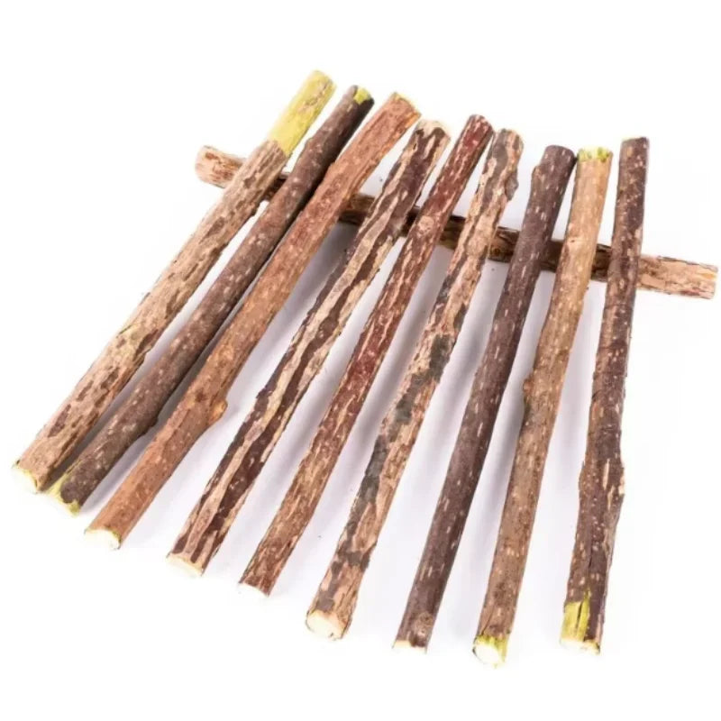 20 pcs/lot Catnip Stick Pet Cat Molar Toys Natural Wood Polygonum Sticks Cleaning Teeth Relieve Boredom Snacks Chews Toys