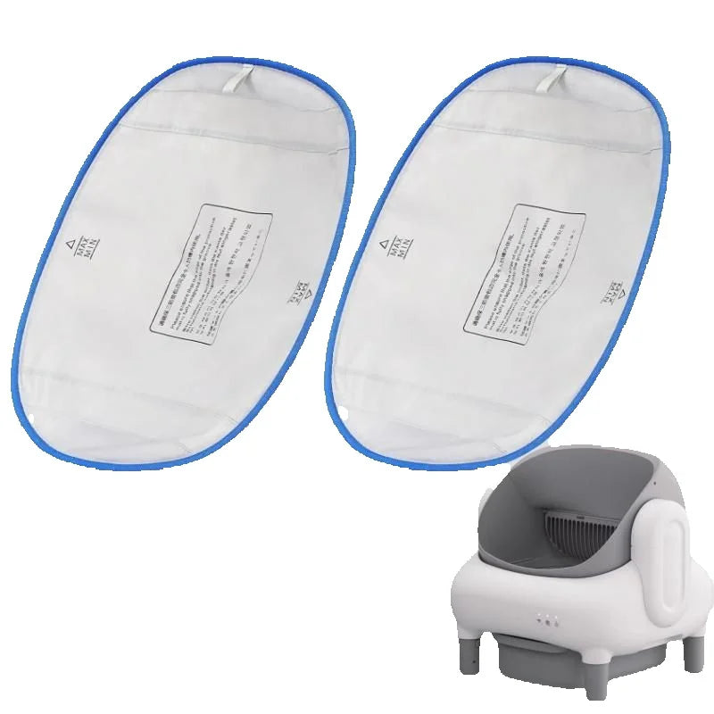 Cat Litter Box Liners Waterproof Litter Pads Self-Cleaning Litter Box Replacement Liners Leak-Proof Litter Pads 2-Pack Leak Proo