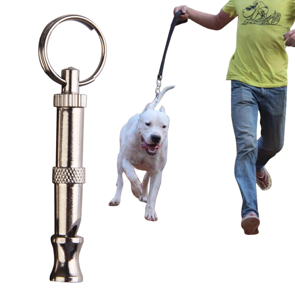 1PCS Dog Whistle Puppy Whistle Adjustable Sound Dog Training Whistle Stop Barking Ultrasonic Dog Whistle for Dog Training