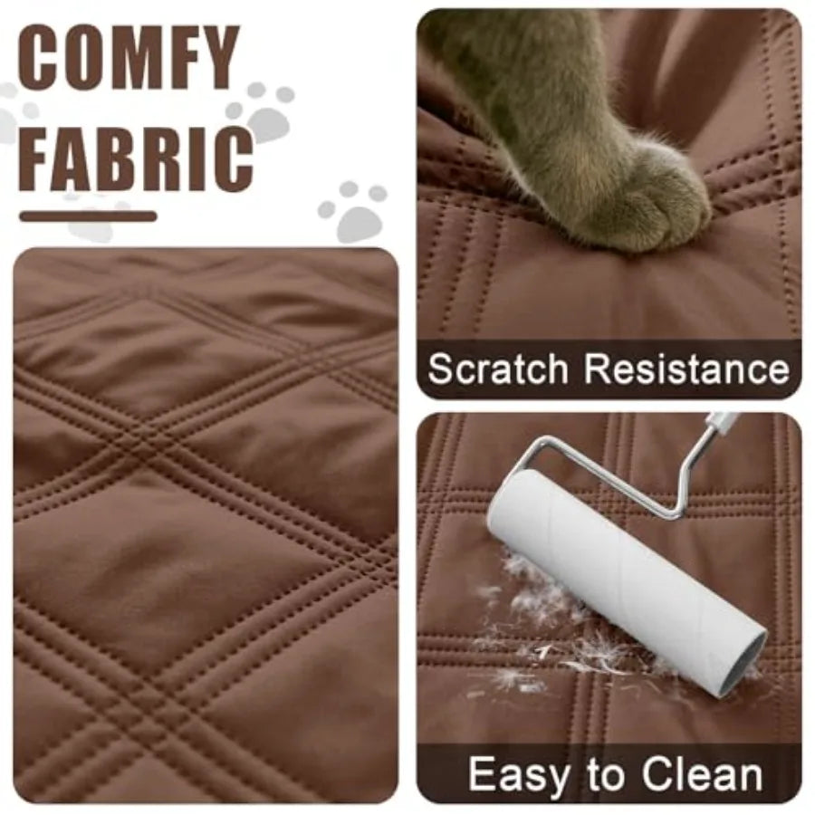 Waterpro Dog Bed Cover Blanket, St Reversible Pet Blanket, Washable Leakpro Cats Dogs Couch Cover for Sa, Couch, Furniture
