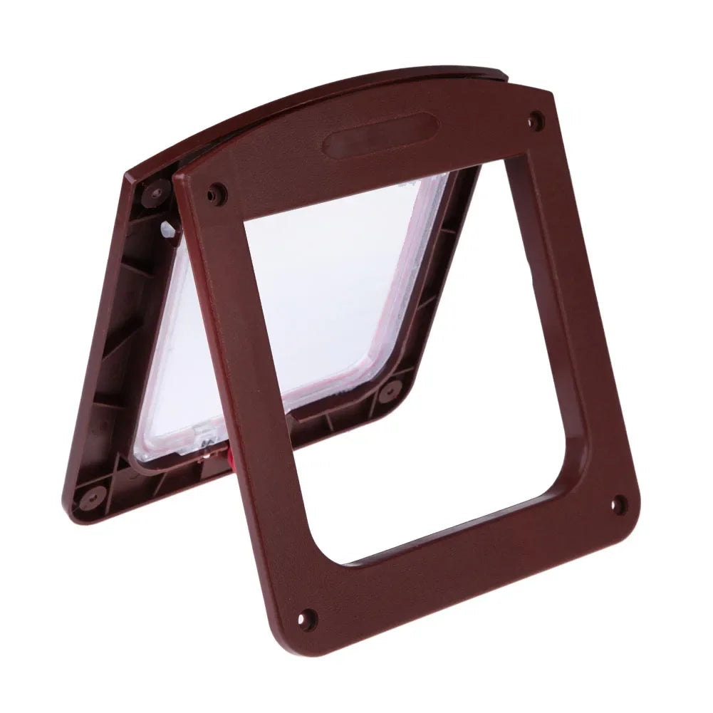 Dog Interior Door Lockable Pet Door Small Pet Gate Door Kit for Dog Cats