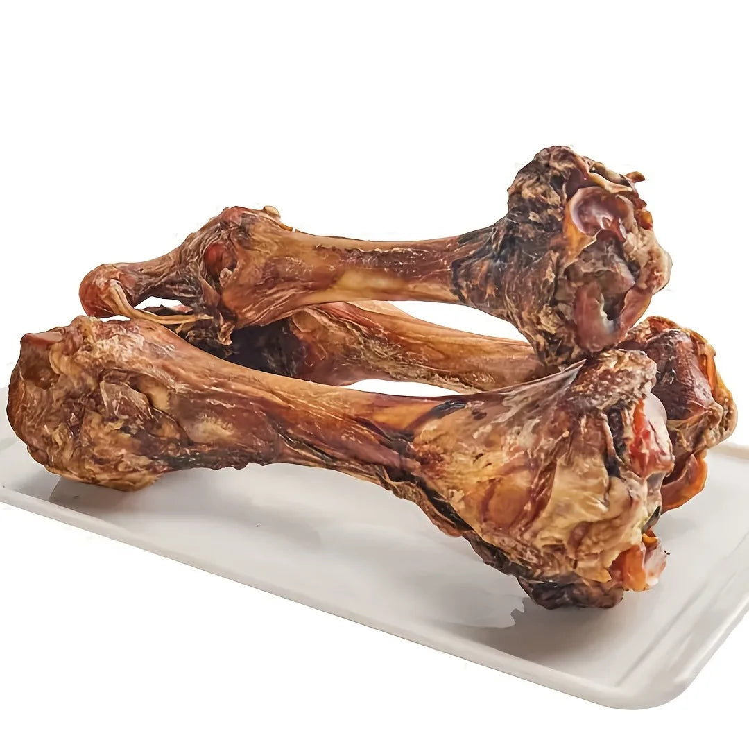 for large Beef Bones For Dogs - Natural Dental Chewing Bones, Durable Dog Treats For Teething Puppies & Adult Dogs, Promotes Oral Health, Mental Stimulation & Satisfaction, Safe Chew Toys For Large Breeds, Dog Bones For Aggre