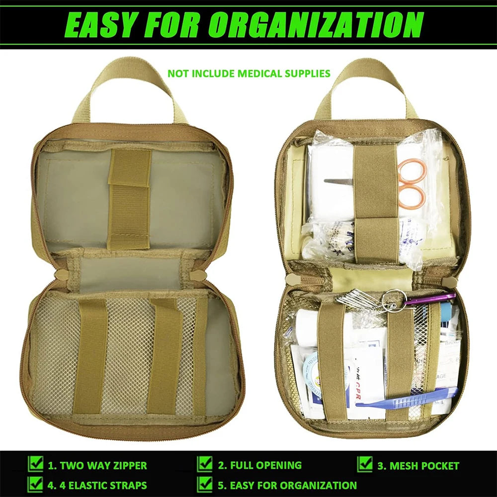 Dog Tactical Bags Set Molle Pouches Belt Attaching on Harness Sticker Military Dog Training Bags For Large Dogs Accessories