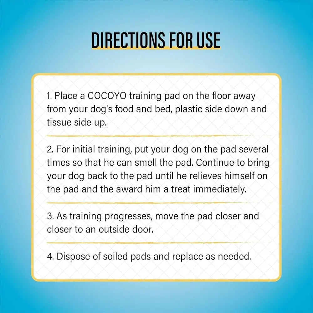 Large Size Dog Training Pads - Eliminating Urine Odor Puppy Pads - Premium Dog Pee Pads Value Pack (30 Count, L 26x30 inch)