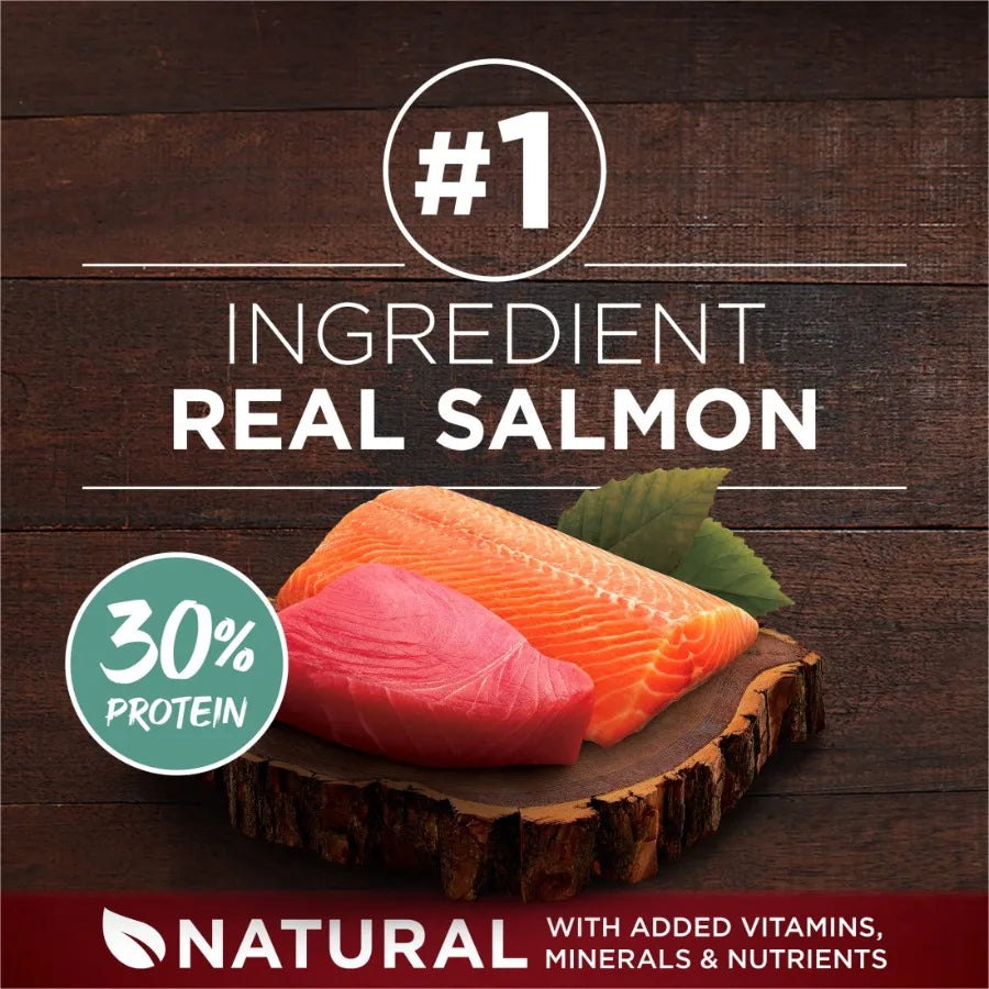 True Instinct With Real Salmon and Tuna Natural With Added Vitamins, Minerals and Nutrients High Protein Dog Food Dry Formula,