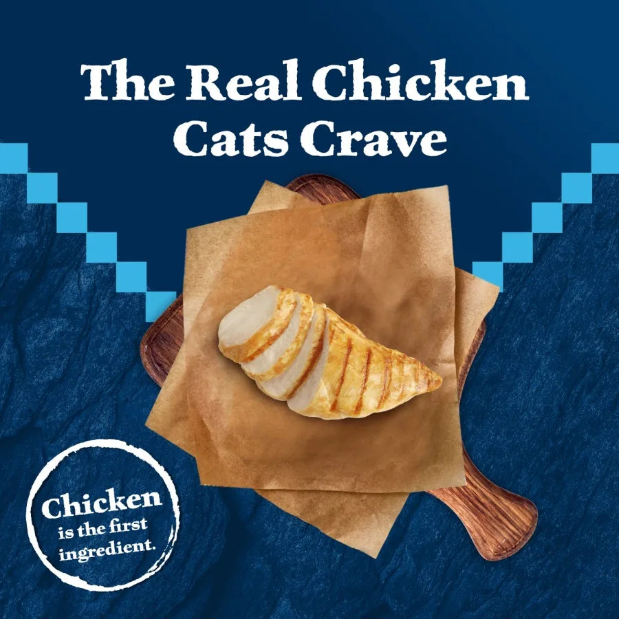 Wilderness Natural High-Protein, Grain-Free Dry Cat Food, Chicken, 4-lb Bag