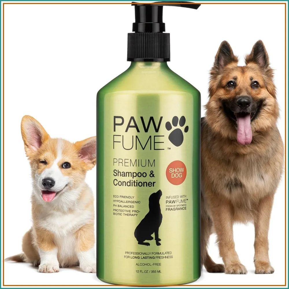 Deshedding Dog Shampoo & Conditioner, pH-Balanced, Probiotic, Salon-Quality, 1-Pack