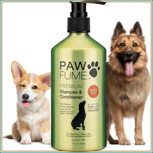 Deshedding Dog Shampoo & Conditioner, pH-Balanced, Probiotic, Salon-Quality, 1-Pack