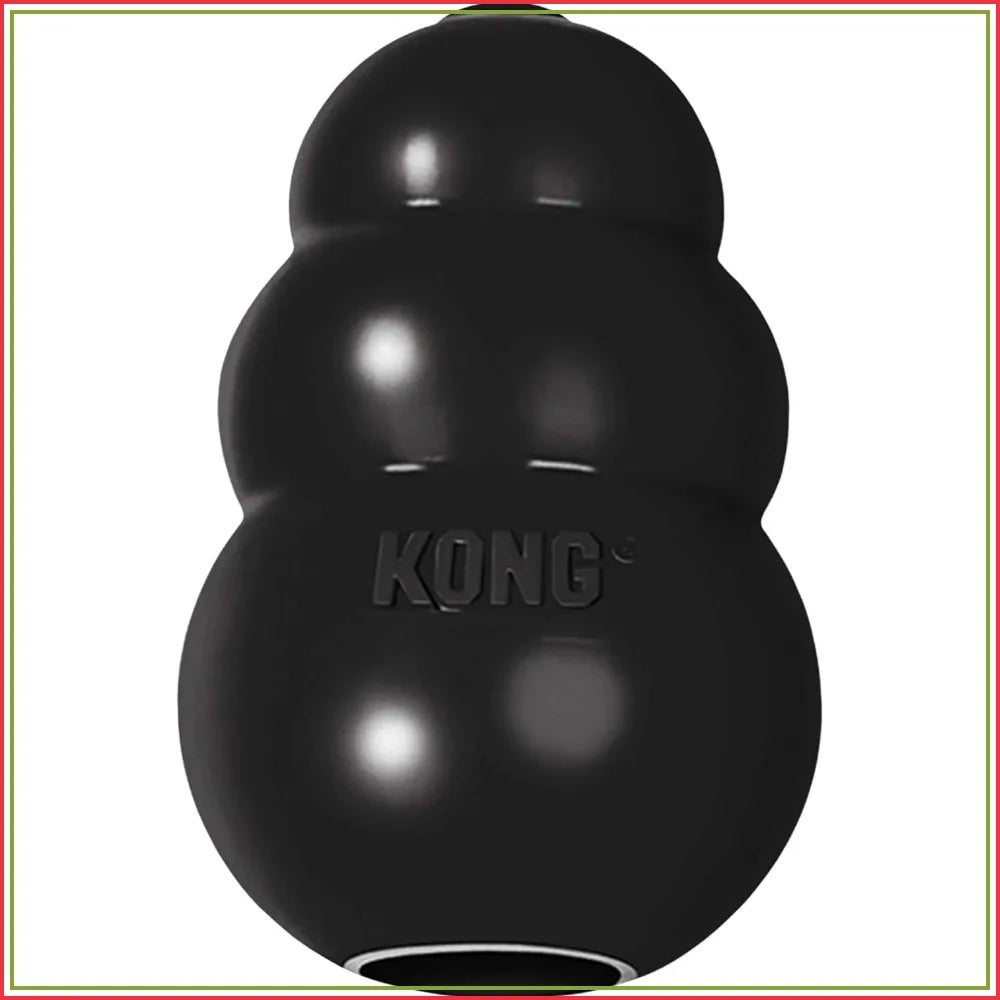 Extreme Dog Toy - Fetch & Chew - Treat-Filling, Erratic Bounce - Durable Natural Rubber - for Power Chewers, Large Dogs
