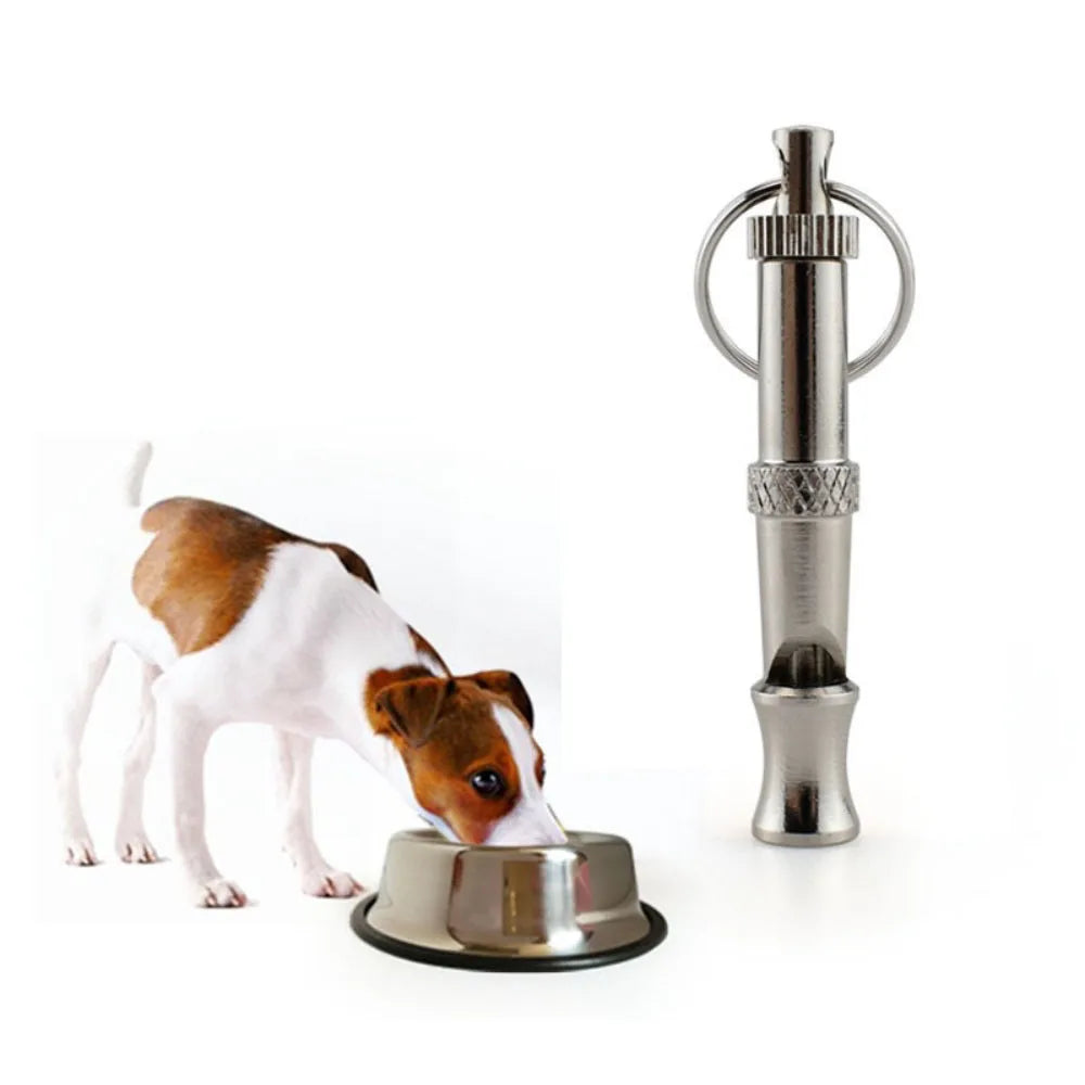 Dog Training Whistle Stop Barking Device Ultrasonic Training Adjustable Volume Whistle Dog Control Tool Puppy Training Whistle