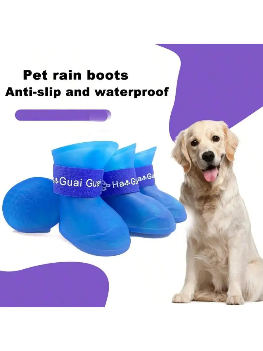 Made Of Silicone, Waterproof, Non-Slip, Durable, Soft, Flexible, Breathable, Lightweight, Easy To Put On And Take Off, Adjustable Straps For A Secure Fit, Dustproof, Mudproof, And Puncture-Proof, Cute Cartoon Patterns, Suitab