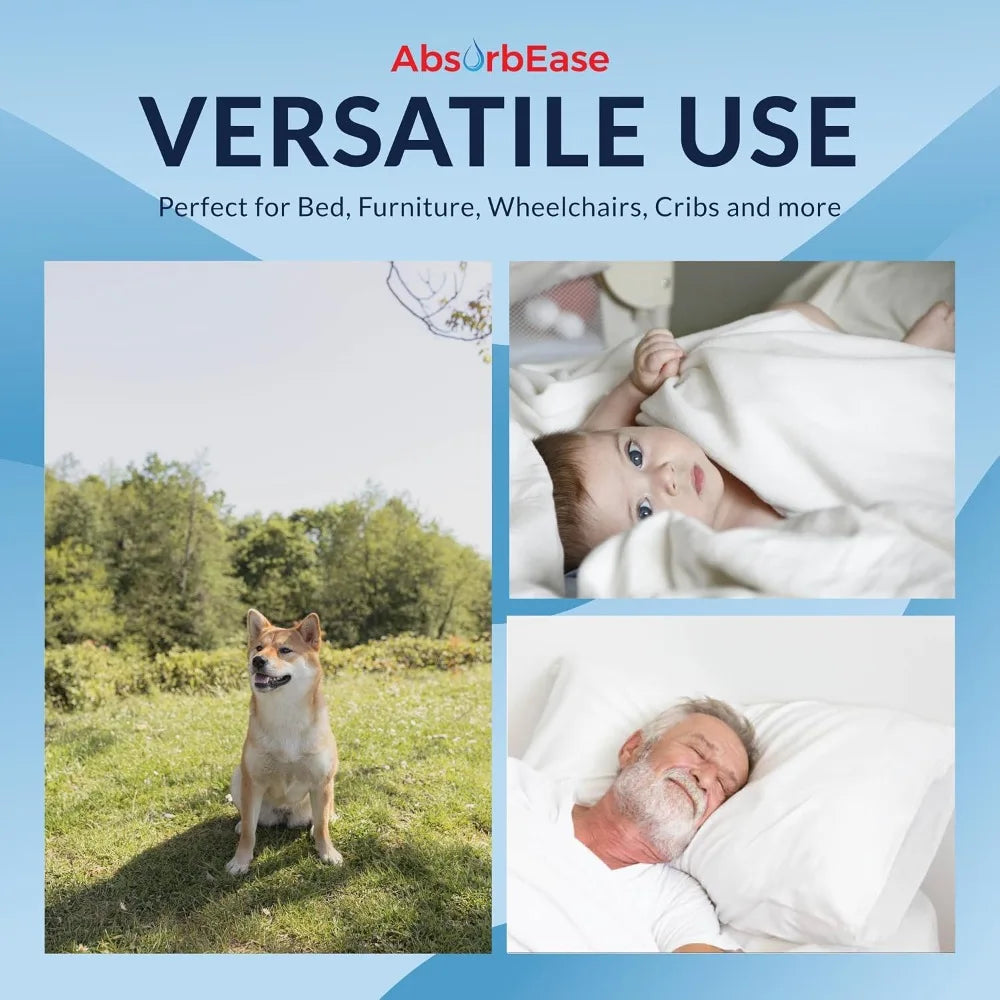 Disposable Underpads 23x36 Inch, 30 Pack, Super Absorbent Incontinence Pads for Bed, Couch, Floor, Pet Training