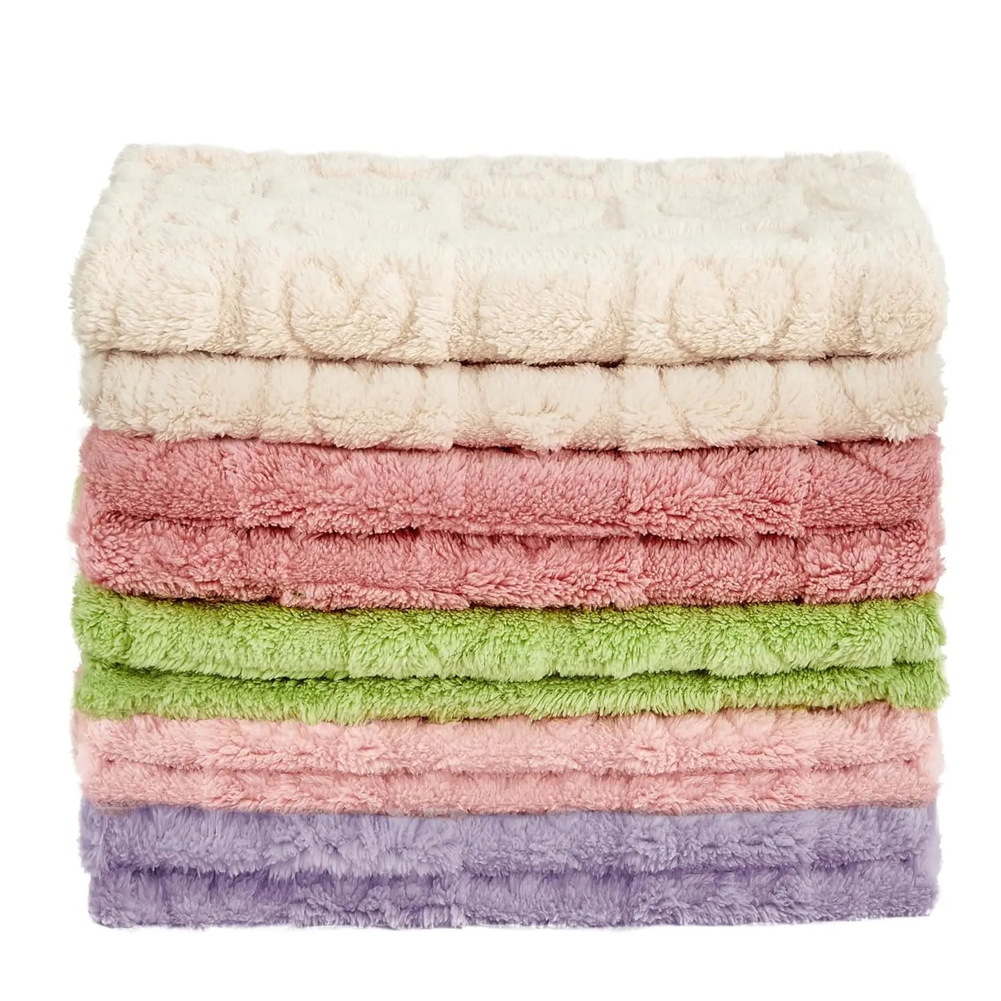 Ultra Soft Heart Checkered Baby Blanket 30x40" for Girls Boys, Cozy Fleece Receiving Blanket for Crib Stroller (Light Pink)