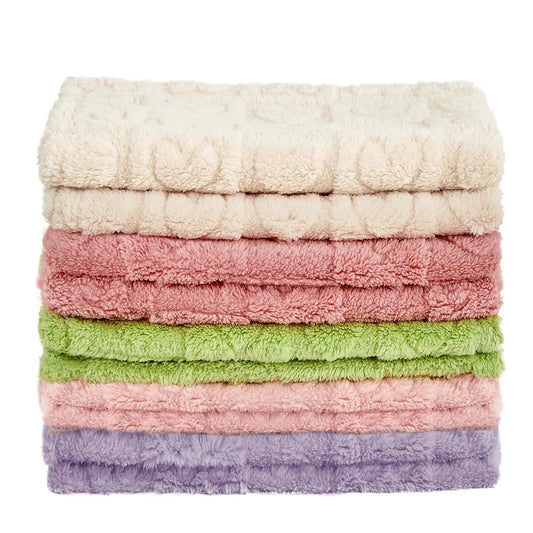 Ultra Soft Heart Checkered Baby Blanket 30x40" for Girls Boys, Cozy Fleece Receiving Blanket for Crib Stroller (Light Pink)