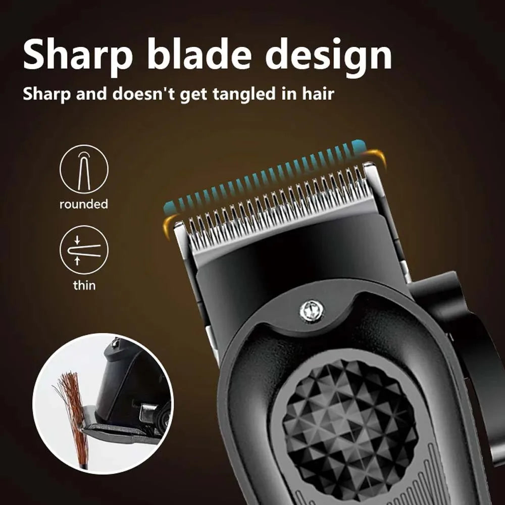 Professional Hair Clipper for Men, Electric Barber Clipper Cordless Rechargeable Hair Cutting Clippers, Men's Hair Cutting Tools