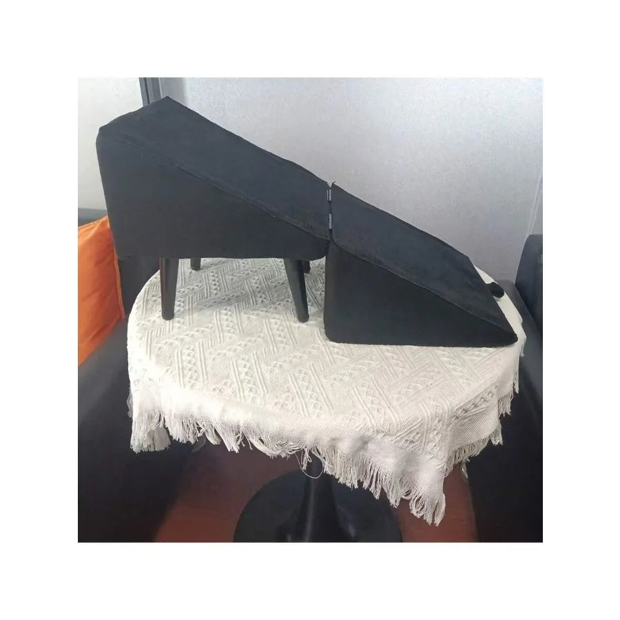 【New style】2-In-1 Expandable Pet Stair Step Stool With Non-Slip Tread and Sturdy Frame - Heavy-Duty Indoor/Outdoor Pet Ramp For