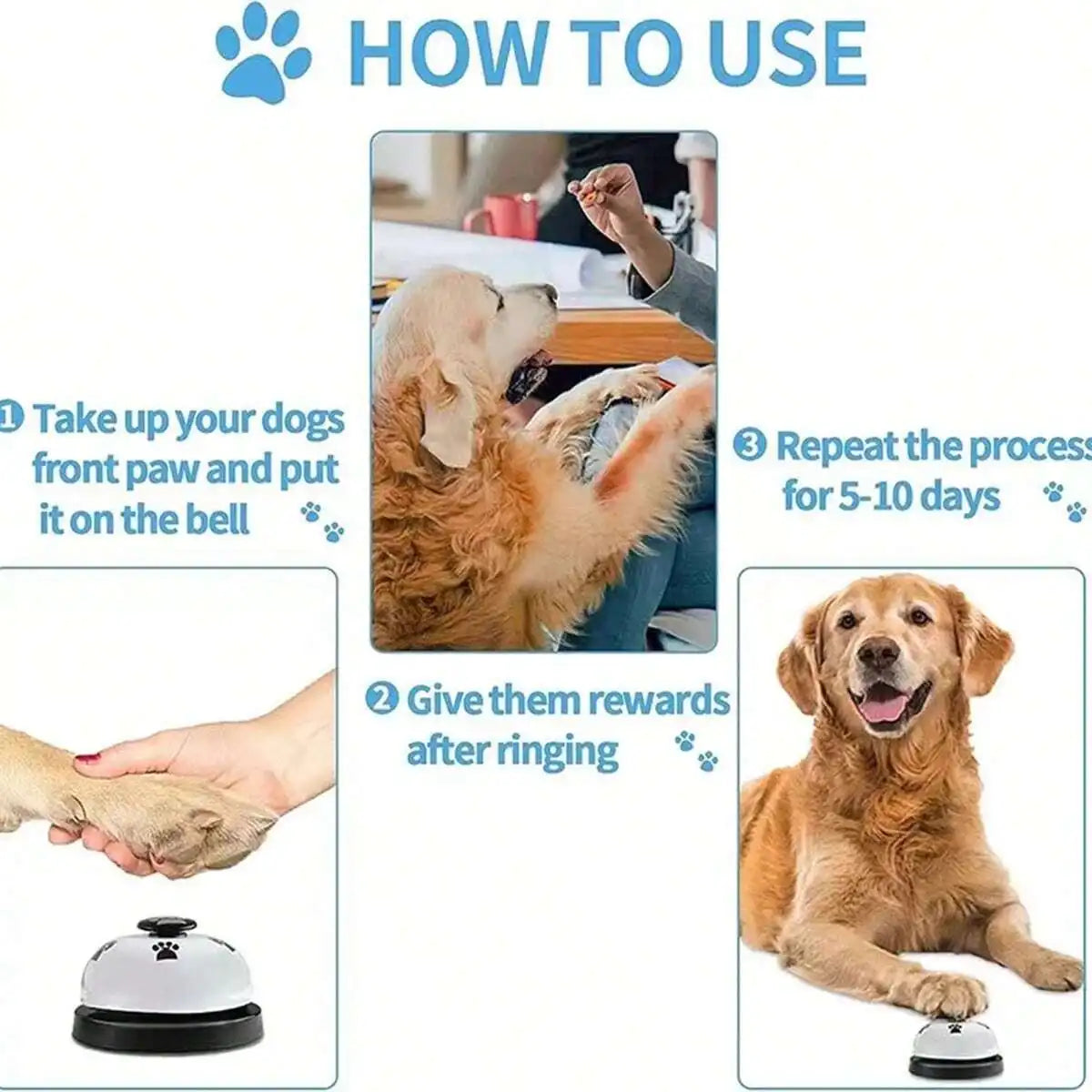 1pc Pet Training Bells Dogs Bell For Door Potty Training To Go Outside Communication Device Dog Agility Train Pet Interactive To