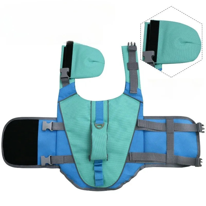 Dog Summer Swimming Life Jacket Pet Dog Swimsuit Safety Vest for Dog Pool or Surfing Drifting Dog Life Vest
