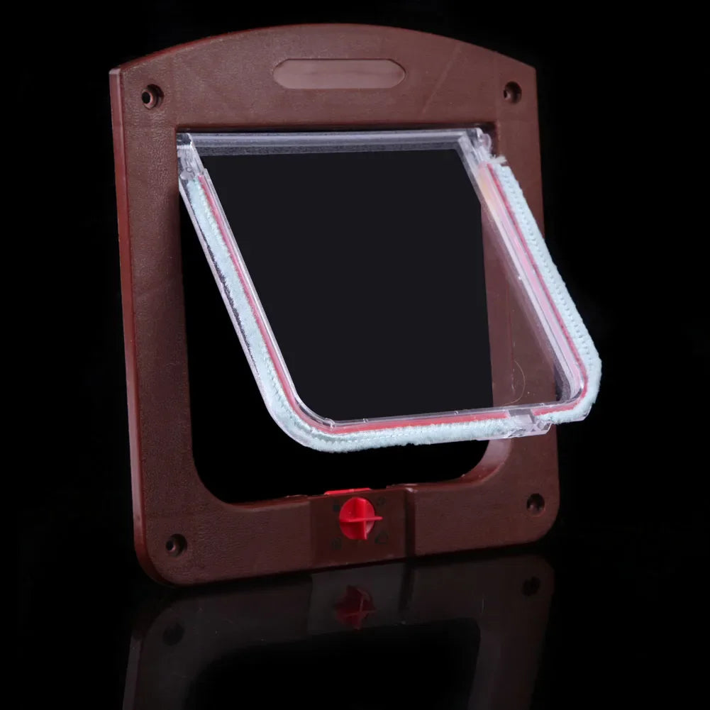 Dog Interior Door Lockable Pet Door Small Pet Gate Door Kit for Dog Cats