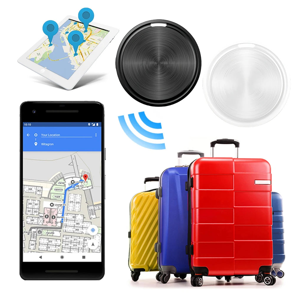 GPS Tracker for Android Item Locator Item Finder Wallet Tracker for Bags Luggage Pets & Backpack