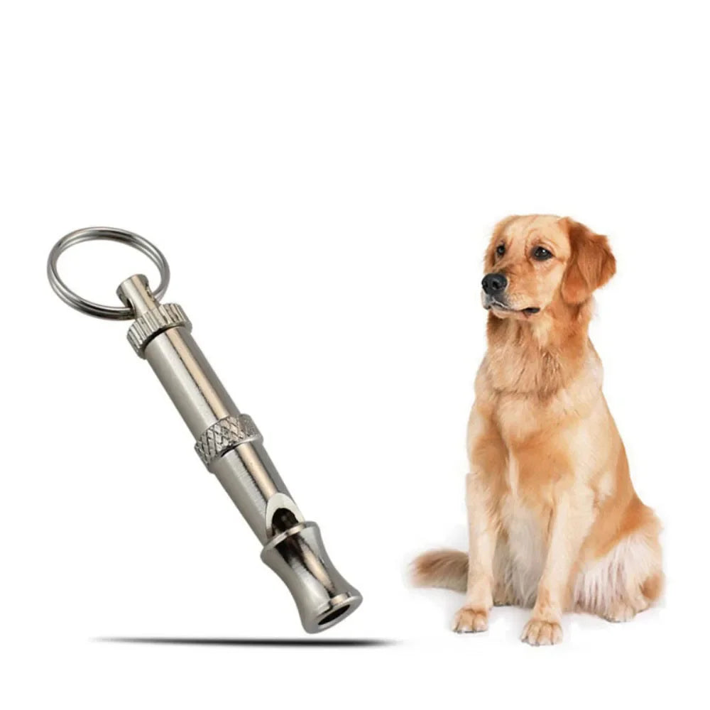 Dog Training Whistle Stop Barking Device Ultrasonic Training Adjustable Volume Whistle Dog Control Tool Puppy Training Whistle