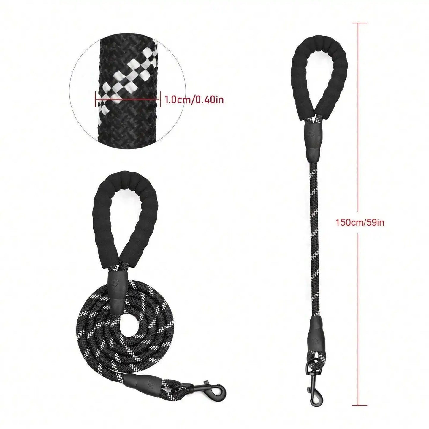 Dog Harness, No-Pull Pet Harness With 2 Leash Clips, Adjustable Soft Padded Dog Vest, Reflective No-Choke Pet Oxford Vest With Easy Control Handle For Large Dogs-The Vest And Rope Are Not A Set Set And Need To Be Purchased Se