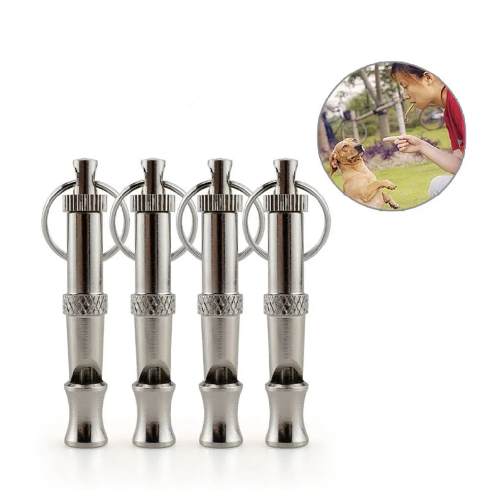 Dog Training Whistle Stop Barking Device Ultrasonic Training Adjustable Volume Whistle Dog Control Tool Puppy Training Whistle