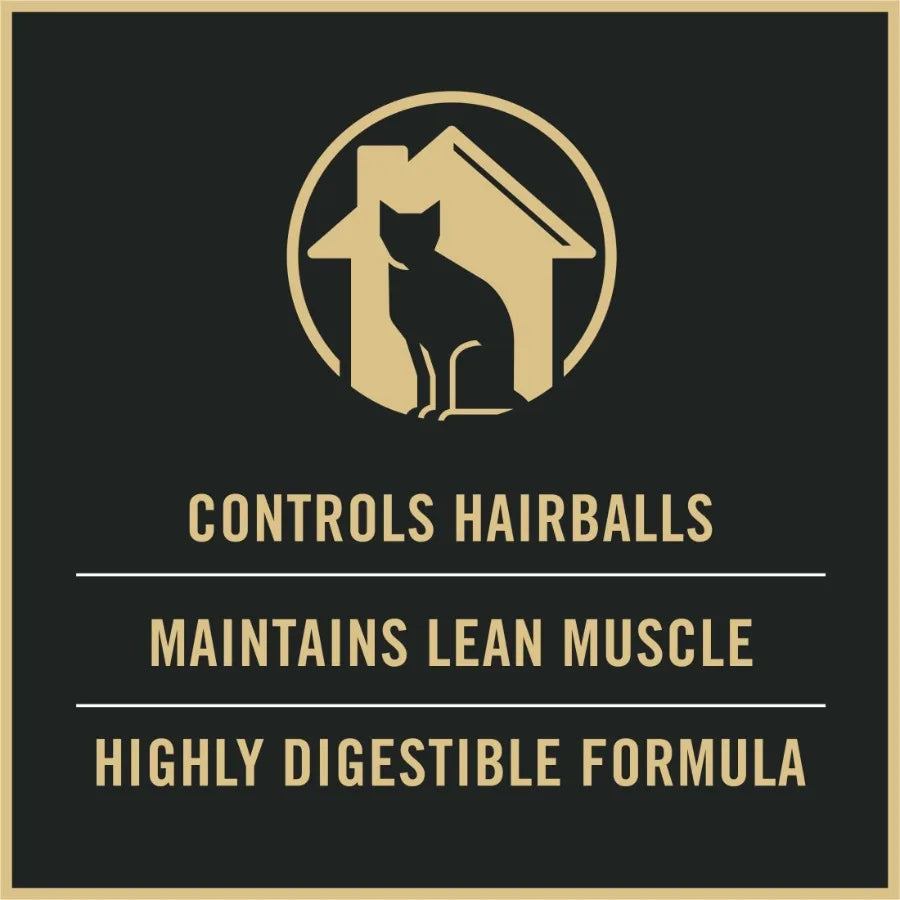Hairball Management, Indoor Cat Food, Salmon and Rice Formula, 3.5 lb.