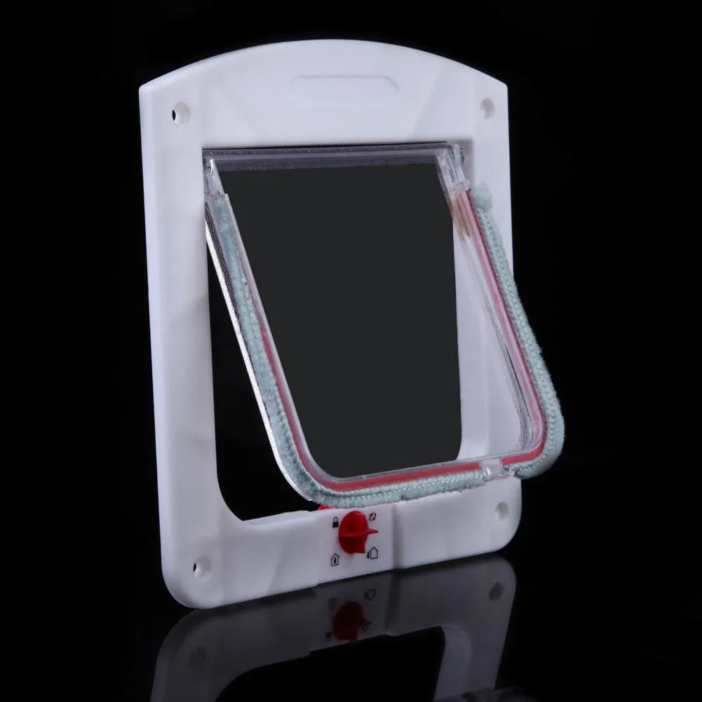 Dog Interior Door Lockable Pet Door Small Pet Gate Door Kit for Dog Cats