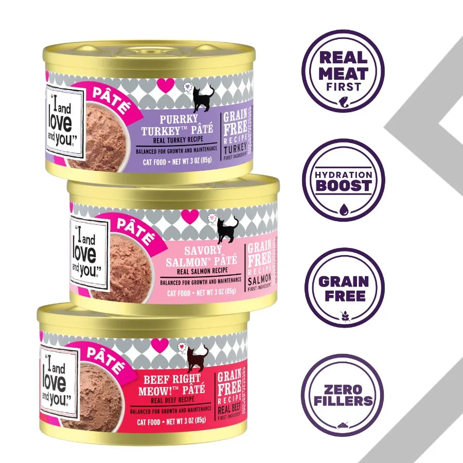 "" Farm 2 Sea Cat Food, Variety Pack Beef, Salmon, Turkey