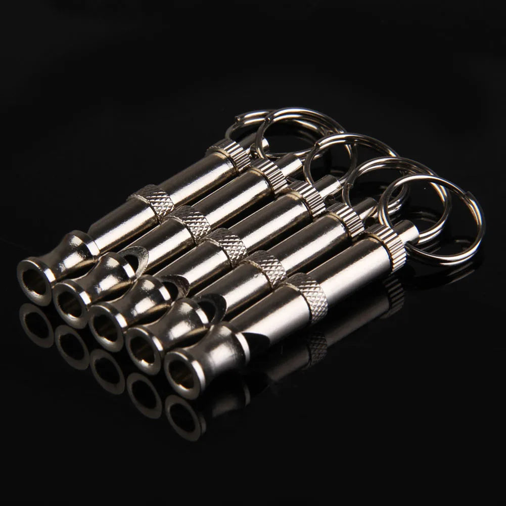 1PCS Dog Whistle Puppy Whistle Adjustable Sound Dog Training Whistle Stop Barking Ultrasonic Dog Whistle for Dog Training