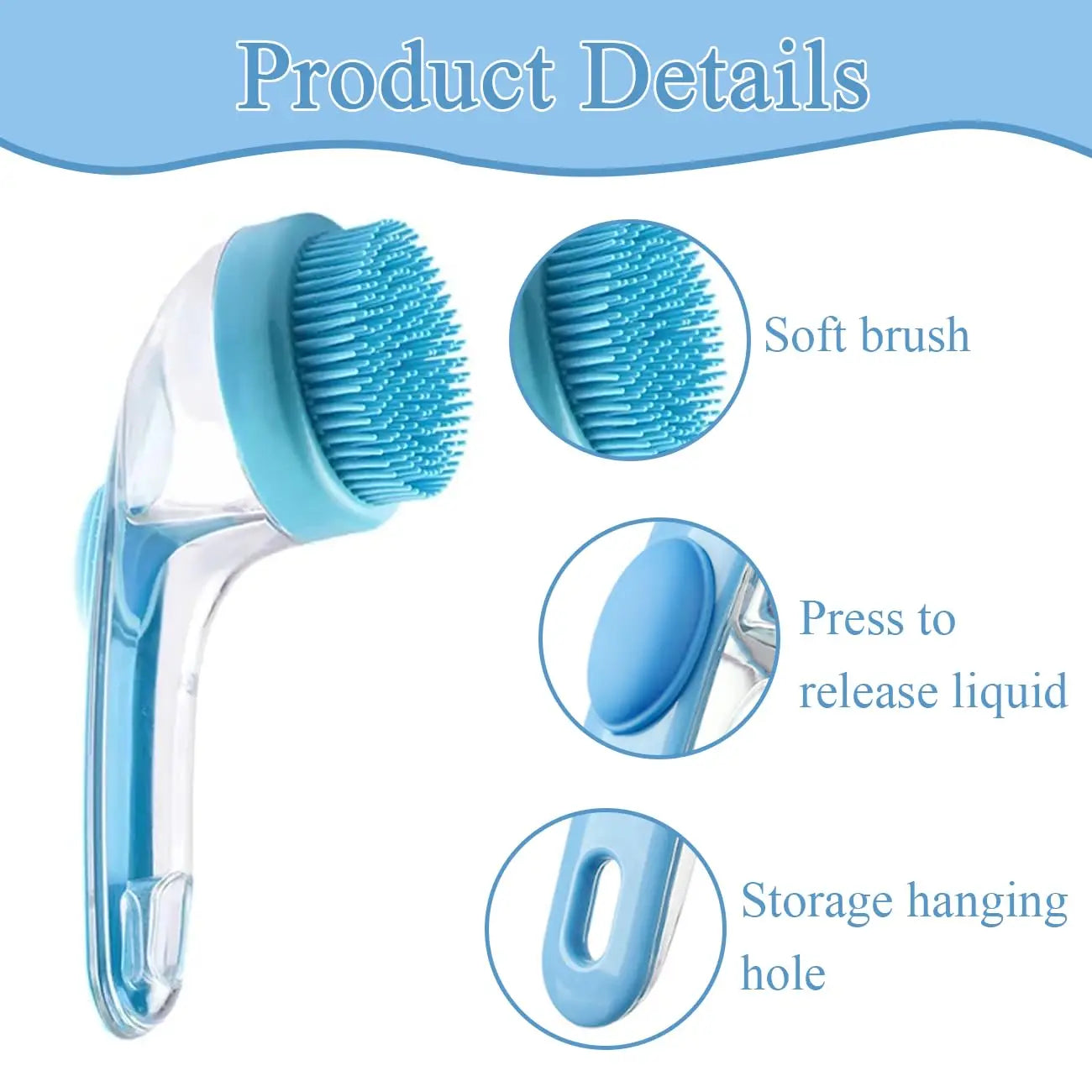 Dog Bath Brush Pet Cat Bath Grooming Device Portable Silicone Bath Massage Brush Dog Scrubbing Bath Essential Pet Supplies