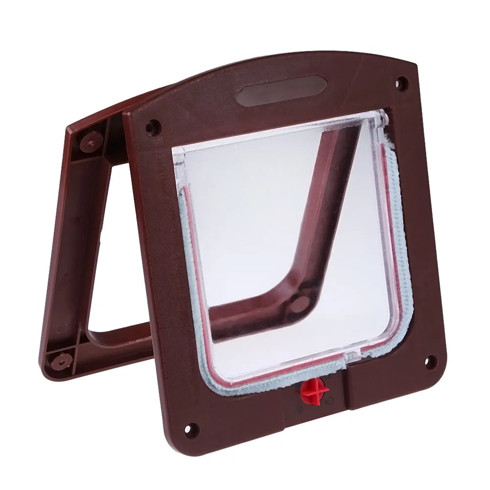 Dog Interior Door Lockable Pet Door Small Pet Gate Door Kit for Dog Cats
