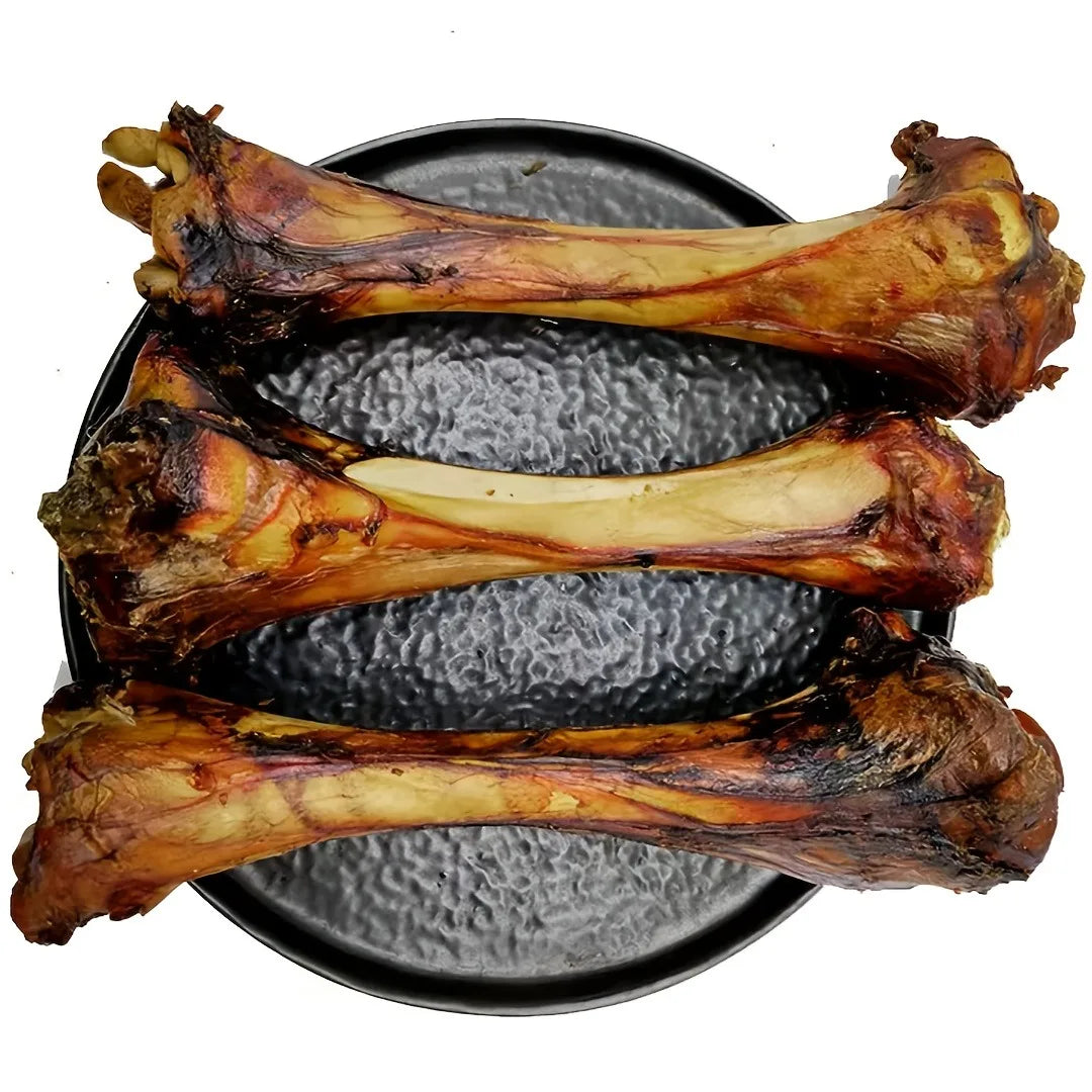 for large Beef Bones For Dogs - Natural Dental Chewing Bones, Durable Dog Treats For Teething Puppies & Adult Dogs, Promotes Oral Health, Mental Stimulation & Satisfaction, Safe Chew Toys For Large Breeds, Dog Bones For Aggre