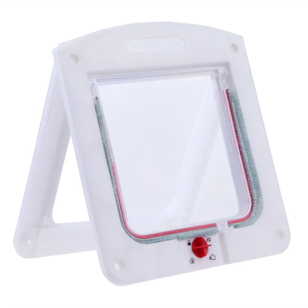 Dog Interior Door Lockable Pet Door Small Pet Gate Door Kit for Dog Cats