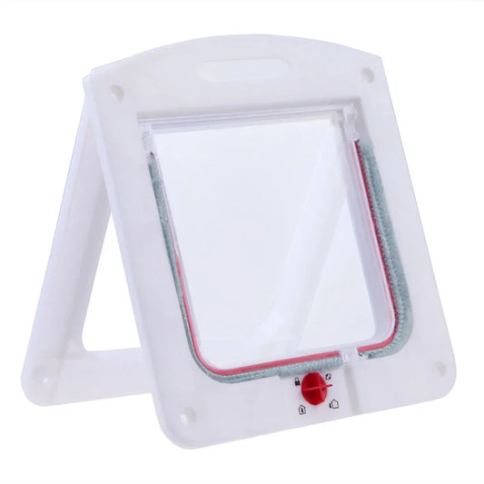 Dog Interior Door Lockable Pet Door Small Pet Gate Door Kit for Dog Cats