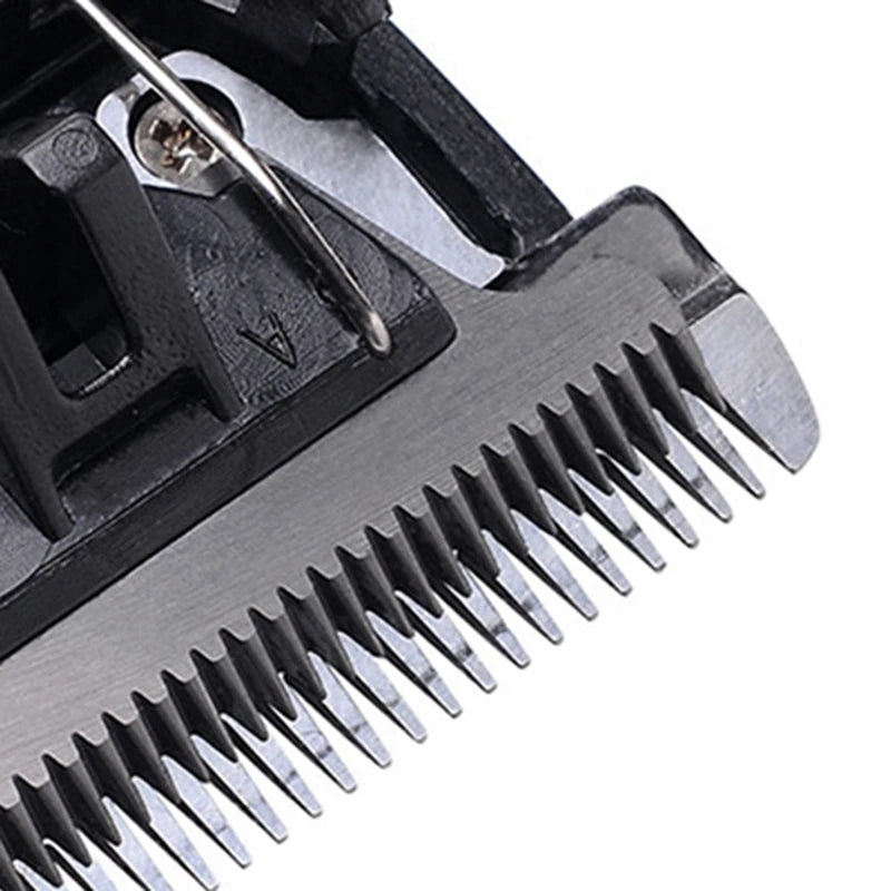 2X Black  Titanium Knife Pet Dog Hair Trimmer Blade Clipper Head For Baorun P2 P3 P6 P9 S1 LILI ZP-295 ZP-293 4